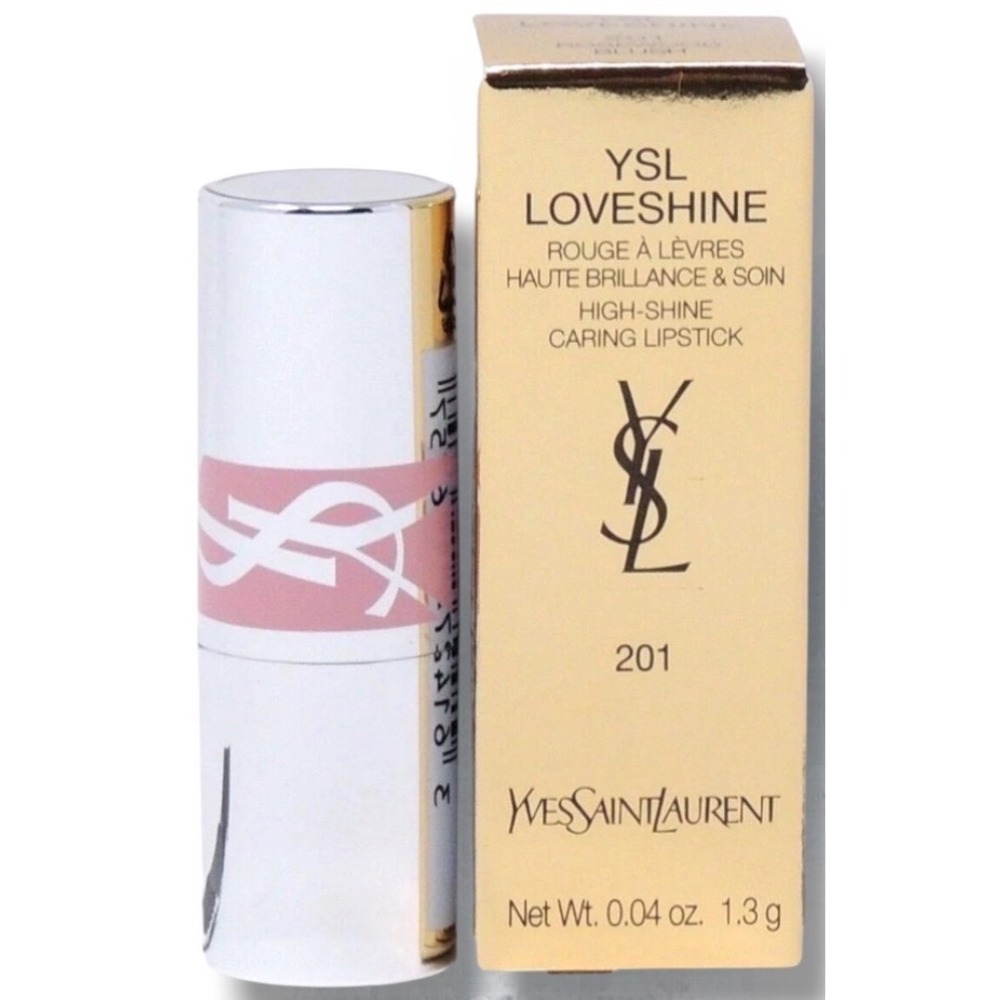 YSL Lipstick Loveshine Rosewood Blush 201 Lip Oil Tinted Hydrating‎ Mini New